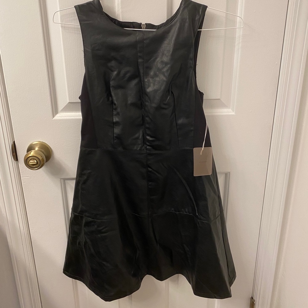 NTW Forever 21 Faux Leather Dress